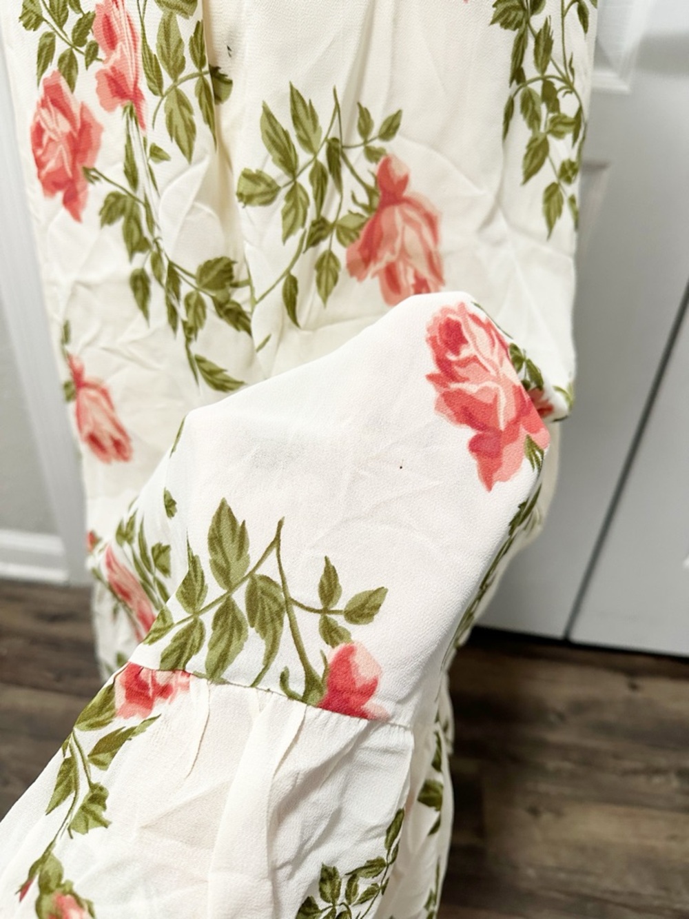 Reformation Nikita Dress in Jolie Floral Rose Print - Picture 11 of 13